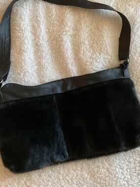 Mink purse